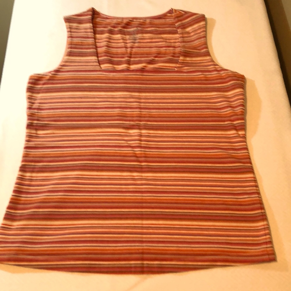 Cotton Ginny M striped tank